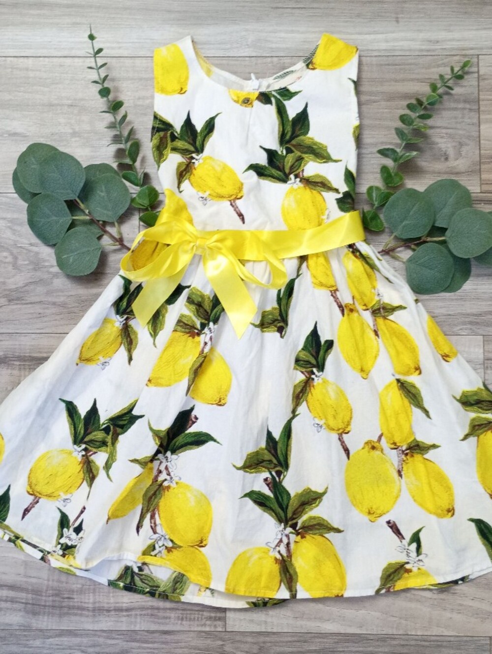 Prince Lemon Print Dress